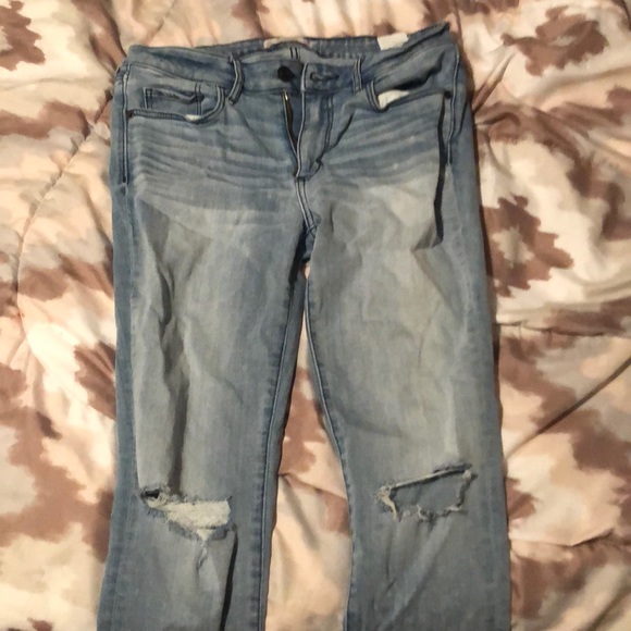 Abercrombie and Fitch Ripped Jeans - Picture 2 of 4